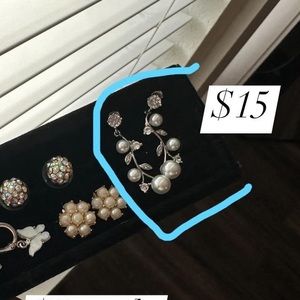 wedding dangle earrings